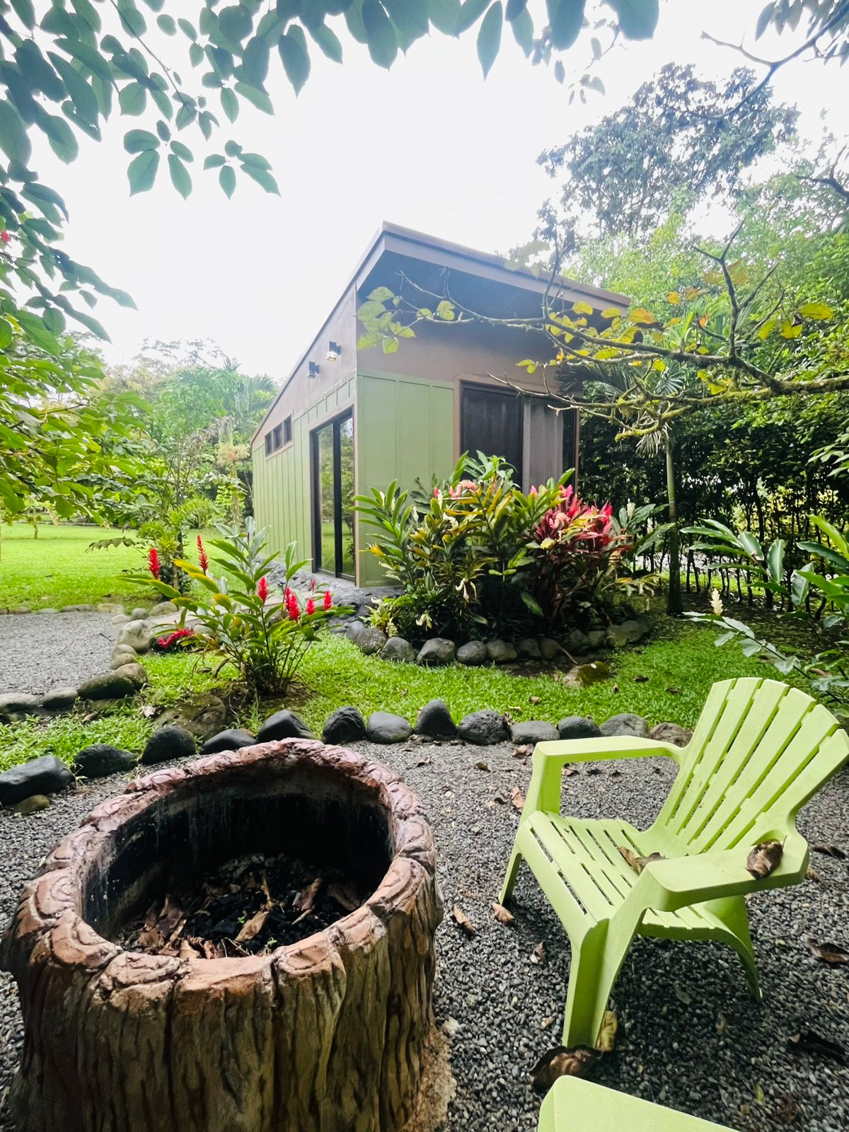 Jardín privado de Secret Tiny House
